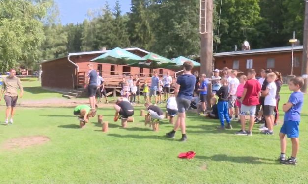 Děti od šesti do patnácti let si užívaly na táboře v Baldovci