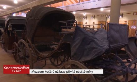 Muzeum kočárů už brzy přivítá návštěvníky