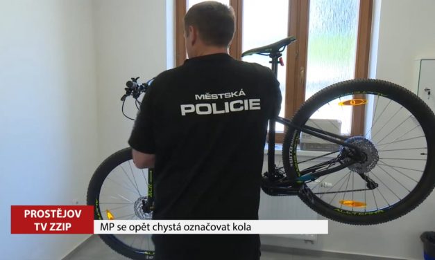 Městská policie začíná znovu označovat kola