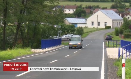 Po opravené silnici u Laškova už jezdí řidiči