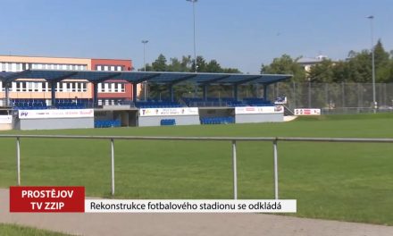 Rekonstrukce fotbalového stadionu se odkládá