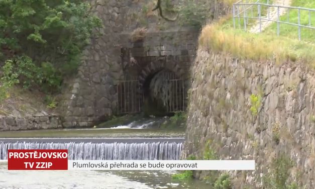 Plumovská přehrada se bude opravovat