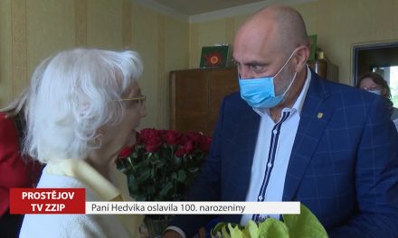 Paní­ Hedvika oslavila 100. narozeniny