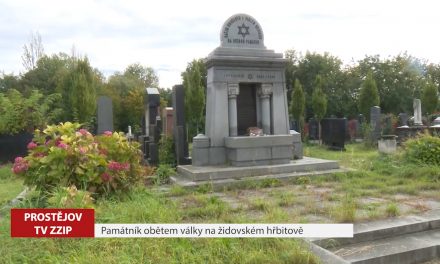 Památník na novém židovském hřbitově má 70 let