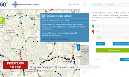 Nový mapový portál na webu města