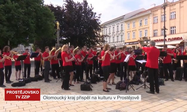 Olomoucký kraj přispěl na kulturu v Prostějově