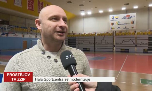 Hala Sportcentra se modernizuje