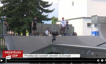 Prostějovští scooteři závodili na Evropě