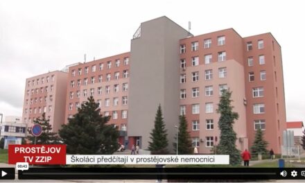 Školáci předčítají v prostějovské nemocnici